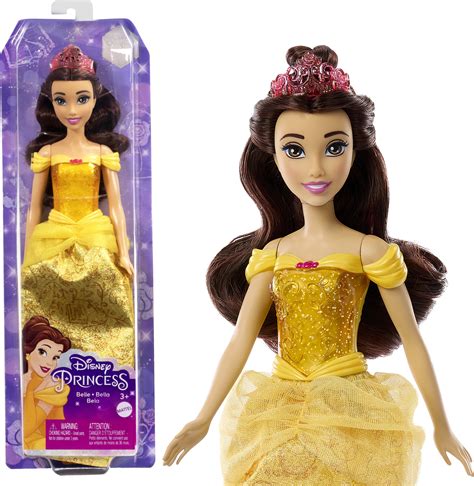 Disney Princess Belle Fashion Doll and Accessory, Toy Inspired by the ...