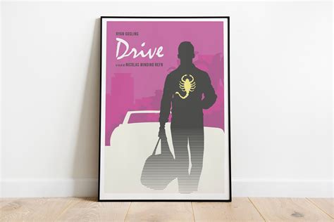 Drive Movie Poster Film Artwork Illustration Print | Etsy