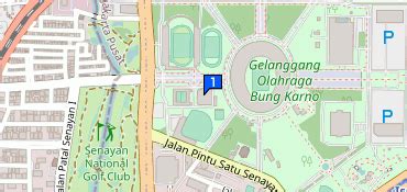 Tennis Indoor Stadium Senayan, RT.1/RW.3, Gelora, Tanah Abang, Jakarta, telepon +62 21 5734070