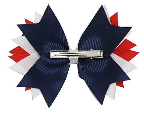 5 Red White & Blue Hair Bow Girls Hair Bows Baby Hair - Etsy