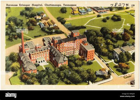 Baroness Erlanger Hospital, Chattanooga, Tennessee (78274 Stock Photo - Alamy