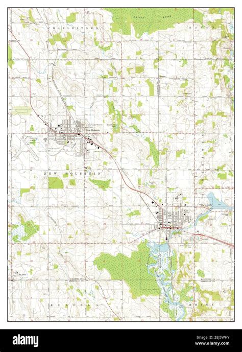 Kiel, Wisconsin, map 1974, 1:24000, United States of America by Timeless Maps, data U.S ...