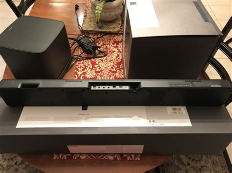 Bose 500 Soundbar & 500 Wireless Subwoofer - Speakers - Audiophile Style