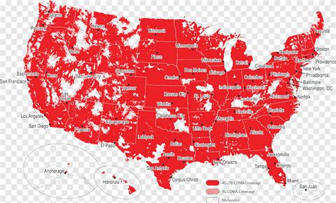 Mapa de cobertura Celulares Verizon Wireless LTE, outros, amor, diversos png | PNGEgg