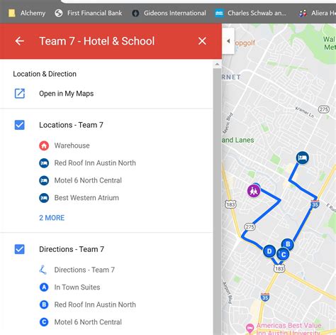 How to use maps created in Google My Maps that can be navigated using ...