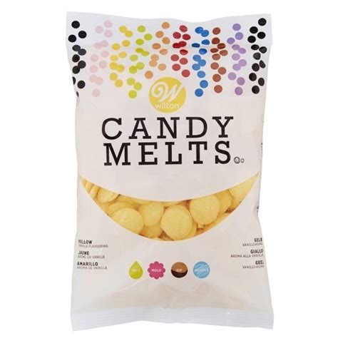 Wilton Yellow Candy Melts 340g | Chocolate Melts | Coloured Chocolate