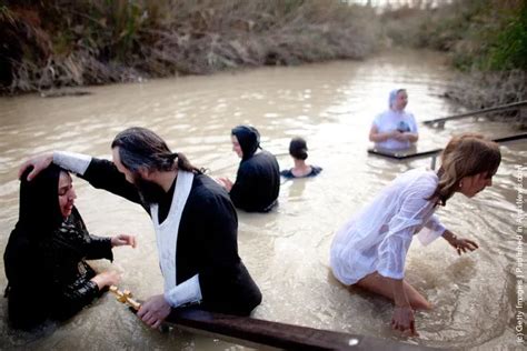 Orthodox Christians Celebrate Epiphany At The River Jordan