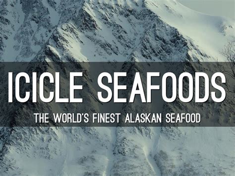 ICICLE SEAFOODS by Bob Bracht