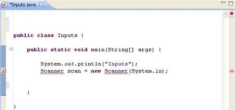 Java Input Using Java Scanner