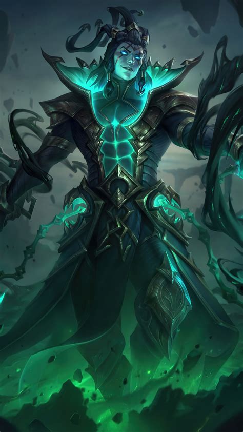 Unbound Thresh Splash Art 4K 8K #7151a Wallpaper PC Desktop