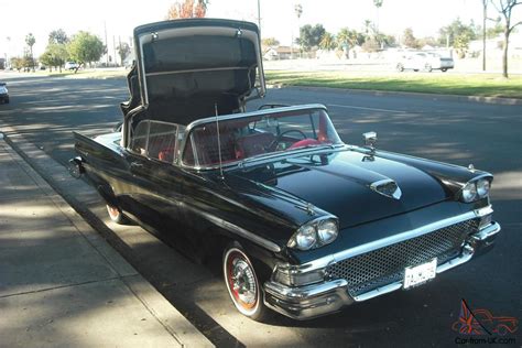 1958 ford fairlane 500 convertible sunliner