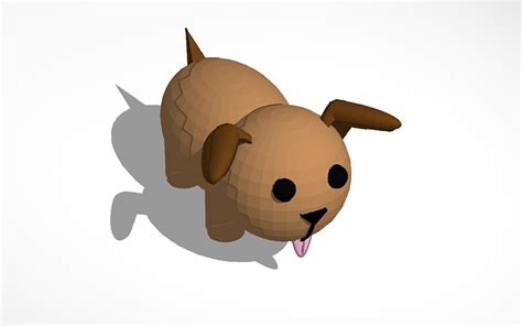 3D design Original Puppy - Tinkercad