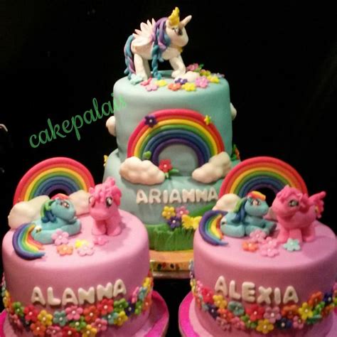 My little Pony Rainbow cake - Decorated Cake by - CakesDecor