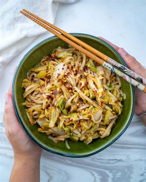 Napa Cabbage Stir Fry - Six Hungry Feet - Recipes