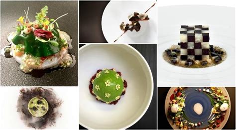 20 Dishes from New Three Michelin Star Restaurants 2017