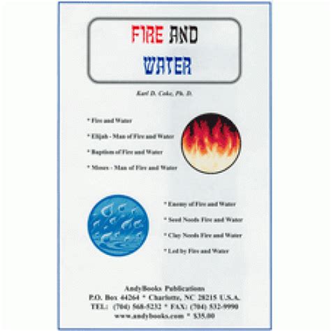 Fire & Water CD Series – AndyBooks