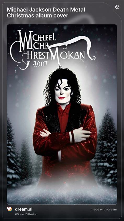 Michael Jackson Death Metal Christmas Album Cover : r/MichaelJackson