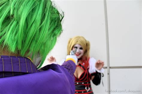 The Joker And Harley Quinn Arkham Knight Cosplay by arydiabolika on ...