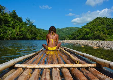 Bamboo Rafting on the Rio Grande in Jamaica - Island Girl In-Transit