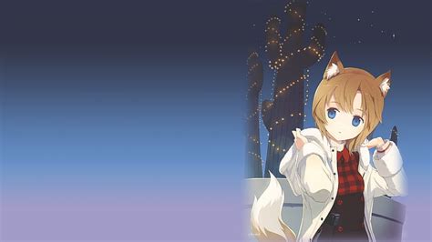 HD wallpaper: anime, anime girls, cat girl, nekomimi, photo manipulation | Wallpaper Flare
