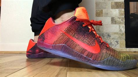 2016 Nike Kobe 11 'Sunset' NikeID On Feet Review - YouTube