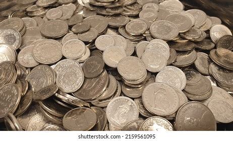 Large Group Various Coins Swiss Francs Stock Photo 2159561095 ...