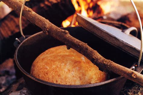 super simple Plain Damper Recipe - Taste.com.au Campfire Cooking, Camp ...