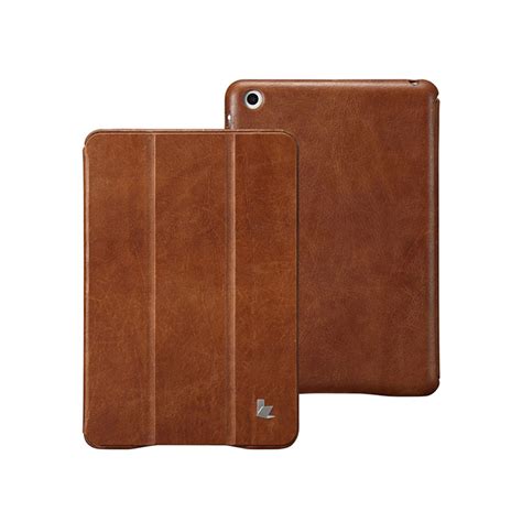 High fashion vintage leather smart iPad mini cases by Jisoncase