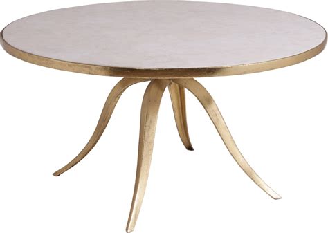 Artistica Home Living Room Crystal Stone Round Cocktail Table 2023-943 - Louisiana Furniture