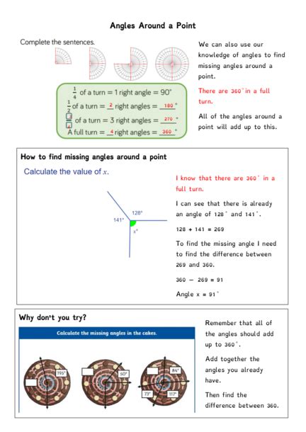 Angles Around a Point: Explained