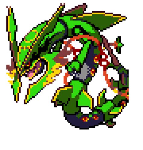 Rayquaza | Pixel Art Maker