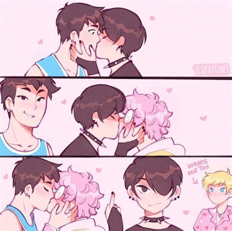 Boyfriends (on webtoon) | Webtoon, Cute anime boy, Art reference