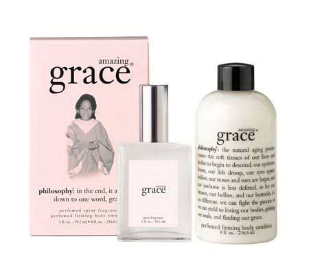 philosophy amazing grace gift set - A170371 — QVC.com