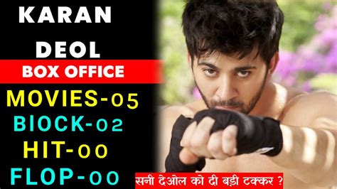 Karan Deol All Movies List Hit & Flop With Box Office Collection ...