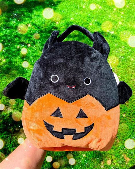 Halloween Squishmallow Emily in jack-o'-lantern - feltoninstitute.com