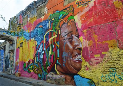 Travel Gallery - Cartagena Street Art - Just a Pack