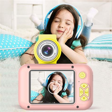 Mix Color Style Mini Camera High Definition Lens With Reversible Toddler Cameras Age 3 Proof ...