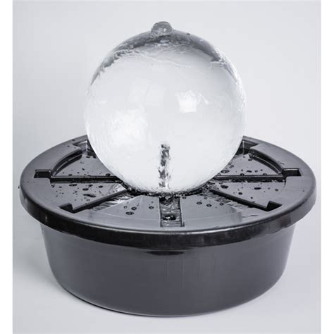 Sphere Water Fountain, 45 cm, with LED lights | Strade Garden