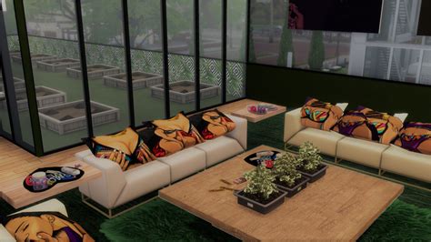 Chloe H. — Modern Weed Dispensary - Sims 4 CC