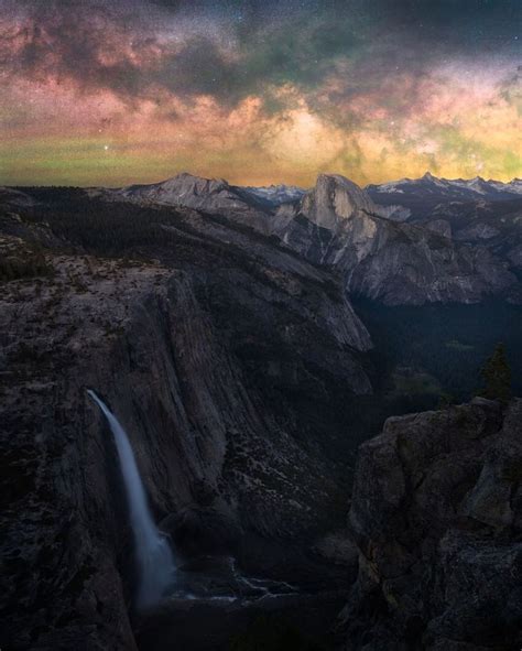 Spectacular Night Sky | Yosemite vacation, Yosemite park, Yosemite ...