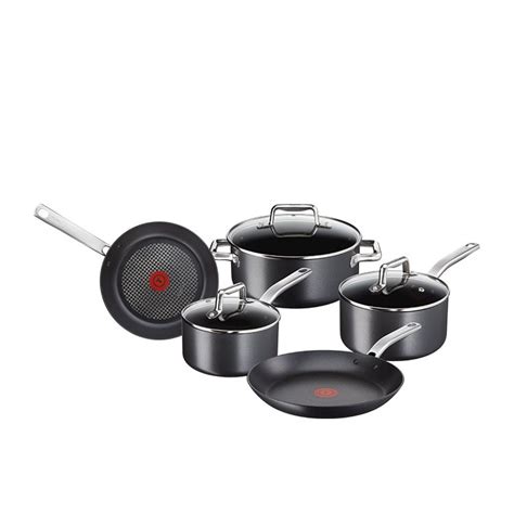 Tefal ProGrade 5 Piece Induction Cookware Set Non-Stick Saucepans Frypans | eBay