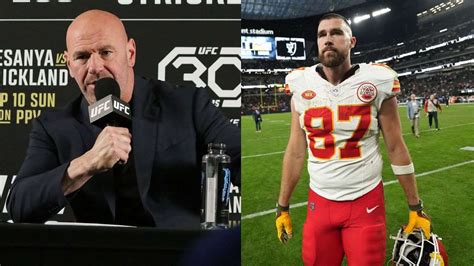 Dana White Blasts Taylor Swift’s Beau Travis Kelce for Recent Pfizer Commercial - The SportsRush