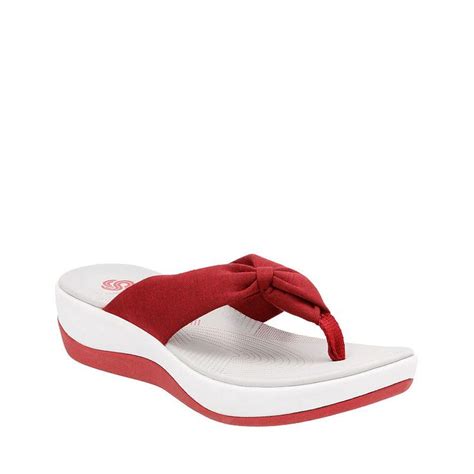 Clarks Arla Glison Womens Flip-Flops | Womens flip flops, Clarks, Comfortable shoes