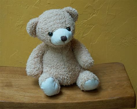 Free Images : cute, teddy bear, crochet, textile, art, plush, stuffed ...