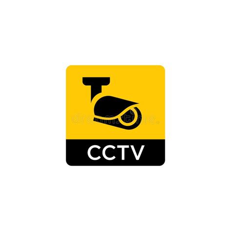 CCTV Camera Logo Design Template Stock Vector - Illustration of creative, guard: 197646729