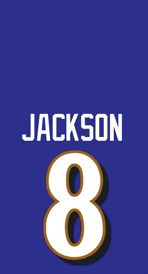 Lamar Jackson Jersey Wallpaper | Lamar jackson, Baltimore ravens logo ...