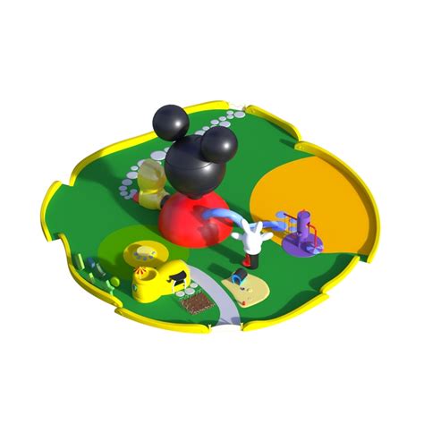 Mickey mouse club house 3D model - TurboSquid 1442791