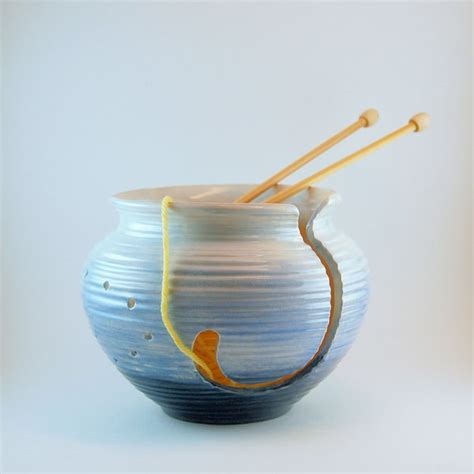 Ceramic Yarn Bowl - Etsy