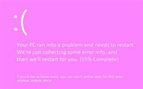 Windows Pink Screen Of Death What It Is And How To Fix | helpdeskgeek