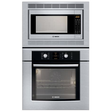 Bosch HBL5750UC 30" Combination Convection Electric Wall Oven/Microwave ...